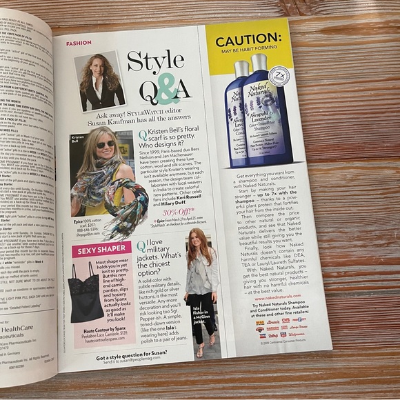 People Style Watch Magazine Featuring Carrie Underwood on the Cover, April 2009 - Picture 14 of 15